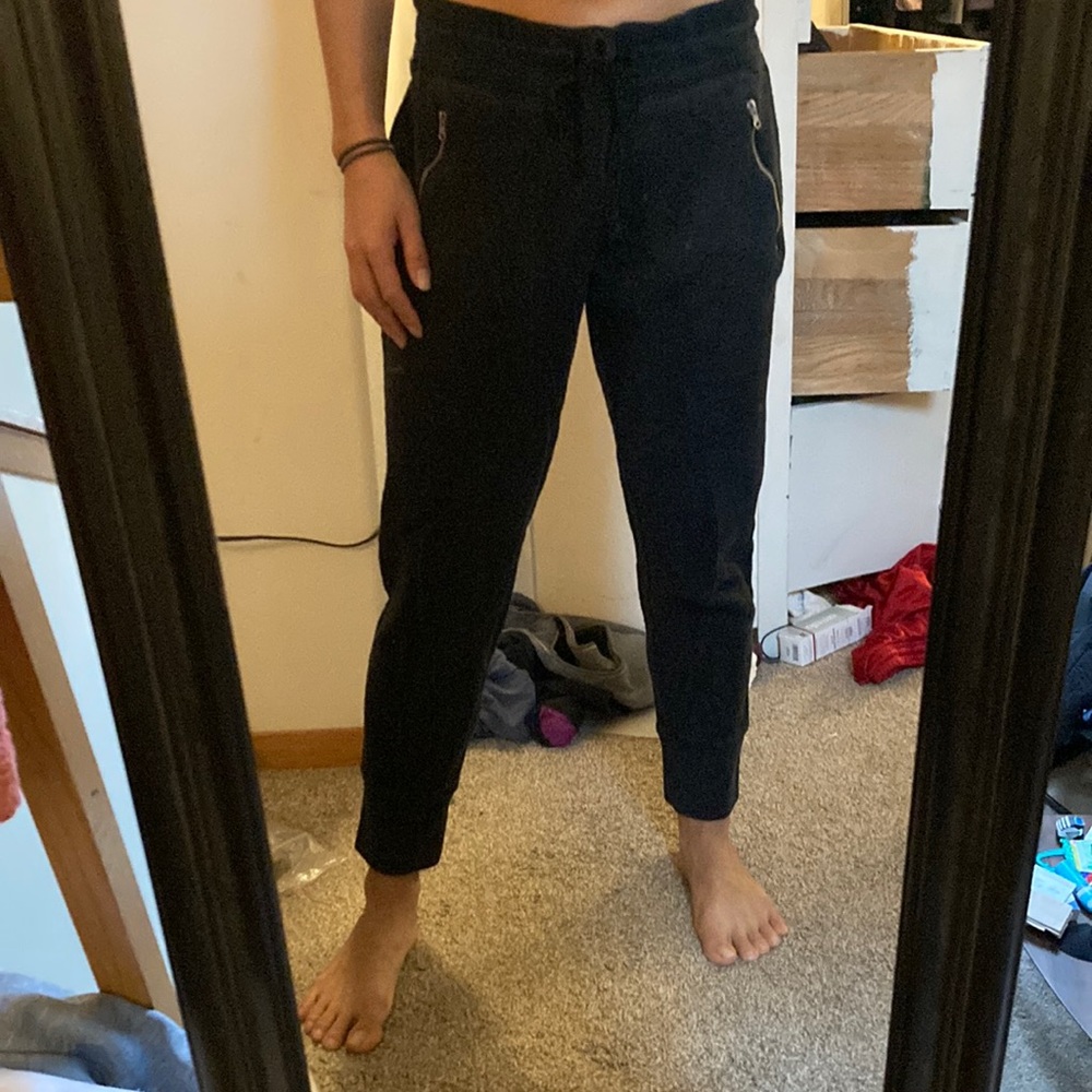 AE Black Joggers